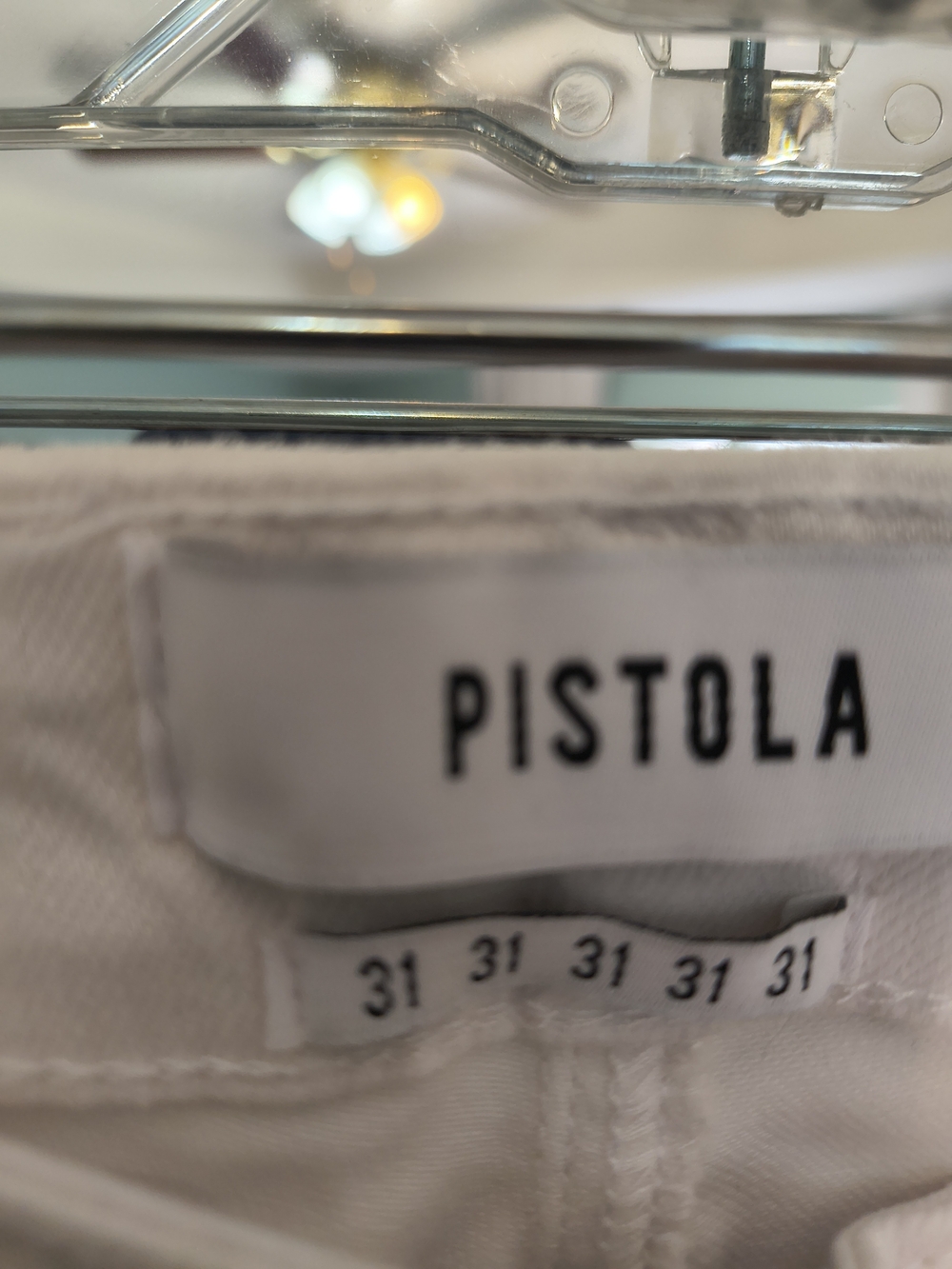 Pistola White Jeans - Clean White Denim